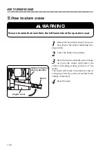 Предварительный просмотр 100 страницы Furukawa Unic URW370C4U Series Operation & Maintenance Manual