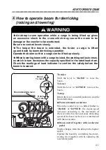 Предварительный просмотр 79 страницы Furukawa Unic URW376C4U -T Series Operation & Maintenance Manual