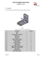 Предварительный просмотр 4 страницы Furukawa OFS DGOI-C 64 Assembly Instructions Manual