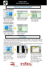 Preview for 2 page of Furukawa ofs FITEL FITELS123M12 Quick Reference Manual