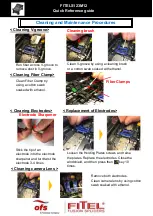 Preview for 3 page of Furukawa ofs FITEL FITELS123M12 Quick Reference Manual