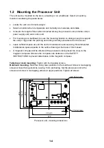 Preview for 14 page of Furuno 1824C-BB Installation Manual