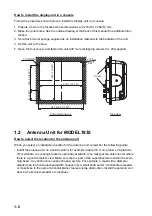 Предварительный просмотр 8 страницы Furuno 1835 Installation Manual