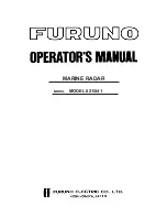 Furuno 821 Operators Operator'S Manual preview