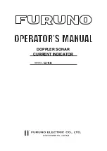 Furuno CI-68 Operator'S Manual preview