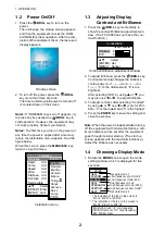 Предварительный просмотр 11 страницы Furuno Color LCD Sounder FCV-620/585 Operator'S Manual