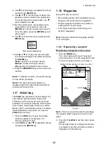 Предварительный просмотр 22 страницы Furuno Color LCD Sounder FCV-620/585 Operator'S Manual