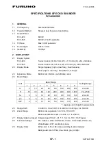 Предварительный просмотр 49 страницы Furuno Color LCD Sounder FCV-620/585 Operator'S Manual