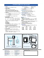 Preview for 4 page of Furuno Color Video Sounder FCV-291/292 Specifications