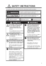 Предварительный просмотр 3 страницы Furuno CSH-5LMARK-2 Installation Manual