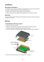 Preview for 3 page of Furuno Ethernet Hub Hub-101 Installation Manual