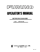 Furuno ETR-10N Operator'S Manual preview