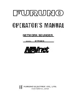 Preview for 1 page of Furuno ETR-30N Operator'S Manual