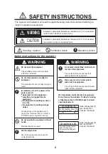 Preview for 4 page of Furuno FA-30 Operator'S Manual