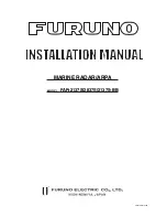 Furuno FAR-2137S Installation Manual предпросмотр