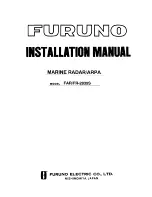 Furuno FAR-2835S Installation Manual предпросмотр