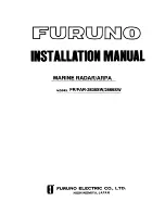 Furuno FAR-2835SW Installation Manual preview