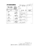 Preview for 68 page of Furuno FAR-2835SW Installation Manual