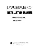 Furuno FAR-2855 Installation Manual preview