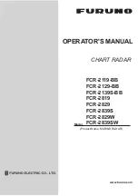 Furuno FCR-2119-BB Operation Manual preview