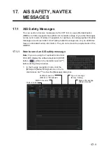 Preview for 393 page of Furuno FCR-2119-BB Operation Manual