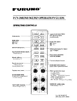 Furuno FCV-360 Operation Manual preview