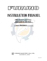 Furuno Felcom 30 Installation Manual preview