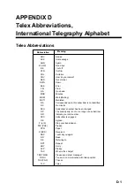 Предварительный просмотр 207 страницы Furuno Felcom 82 Operator'S Manual