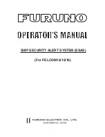 Furuno FELCOM16 Operator'S Manual preview