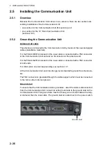 Предварительный просмотр 39 страницы Furuno FELCOM251 Installation Manual