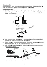 Предварительный просмотр 2 страницы Furuno FI-5001 Installation Manual