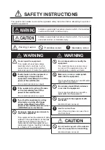 Предварительный просмотр 2 страницы Furuno FM-4800 Operator'S Manual