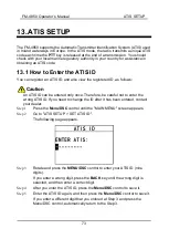 Preview for 82 page of Furuno FM-4850 Operator'S Manual