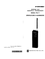 Preview for 1 page of Furuno FM-77 Operator'S Handbook Manual