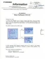 Preview for 7 page of Furuno FM-8800 Service Manual