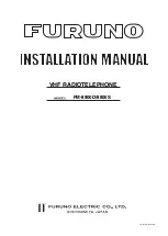 Предварительный просмотр 1 страницы Furuno FM-8800D Installation Manual