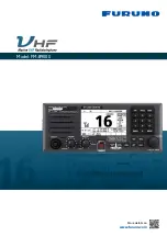 Furuno FM-8900S Quick Start Manual предпросмотр