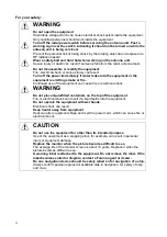 Preview for 4 page of Furuno FR-1500 MARK-3 User Manual