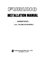 Предварительный просмотр 1 страницы Furuno FR-1505 Installation Manual