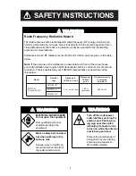 Preview for 3 page of Furuno FR-2125V Operator'S Manual