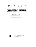 Furuno FR-7041R Operators Operator'S Manual preview