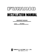 Preview for 1 page of Furuno FR-7062 Installation Manual