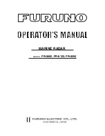 Furuno FR-8062 Operator'S Manual preview