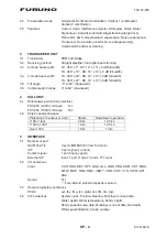 Preview for 158 page of Furuno FSV-2S Operator'S Manual