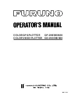 Furuno GD-280 Operator'S Manual preview