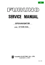 Preview for 1 page of Furuno GP-90 Service Manual