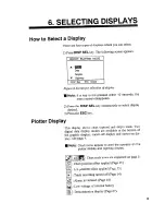 Preview for 23 page of Furuno GPS Plotter GP1600 Operator'S Manual