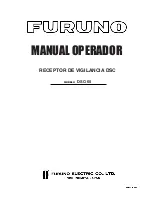 Preview for 1 page of Furuno MF/HF DSC/Watch Receiver DSC-60 (Spanish) Guía Del Usuario