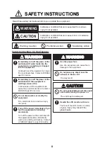 Preview for 4 page of Furuno MU-190 Operator'S Manual