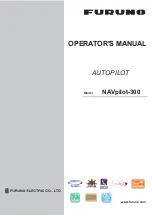 Preview for 1 page of Furuno NAVpilot-300 Operator'S Manual